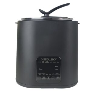 xeoleo 9l tapioca cooker boba cook machine non-stick pot mochi maker 1300w pearl cooker pot sago cooker