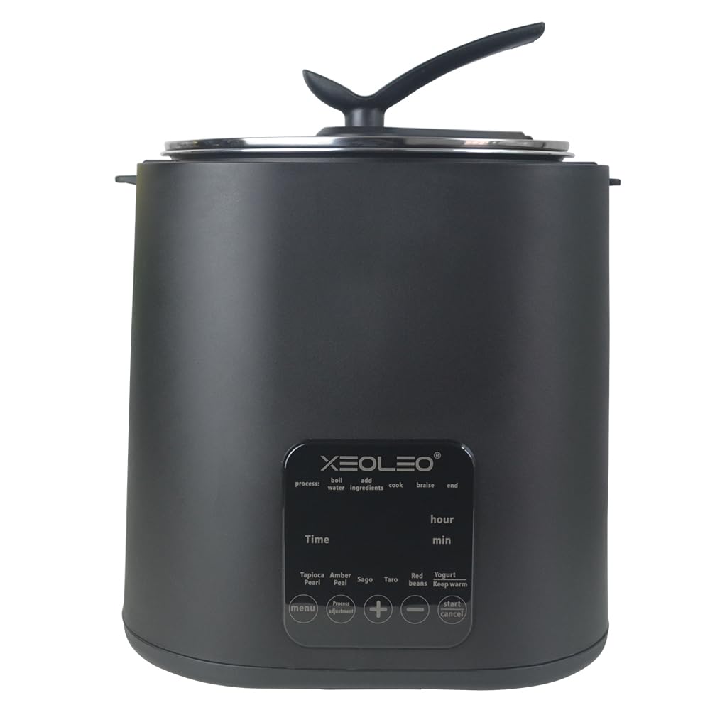 XEOLEO 9L Tapioca cooker Boba cook machine Non-Stick Pot Mochi maker 1300W Pearl Cooker Pot Sago Cooker