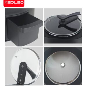 XEOLEO 9L Tapioca cooker Boba cook machine Non-Stick Pot Mochi maker 1300W Pearl Cooker Pot Sago Cooker