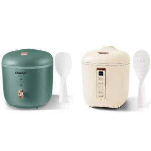 CHACEEF 1.2L Mini Rice Cookers, Portable Rice Cookers, Small Rice Cookers