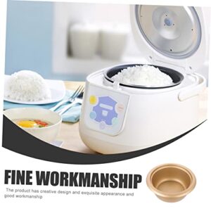 Luxshiny Rice Cooker Liner Asian Rice Interior Accessories Stainless Steel Container Electric Cooker Inner Rice Cooking Pan Stockpot Cooking Pot Inner Cooking Pot Rice Cooker Replace Pot