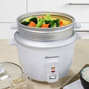 Maxi-Matic Rice Cooker, 16 Cup, White