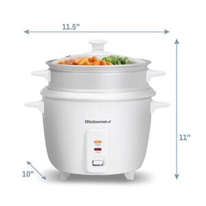 Maxi-Matic Rice Cooker, 16 Cup, White