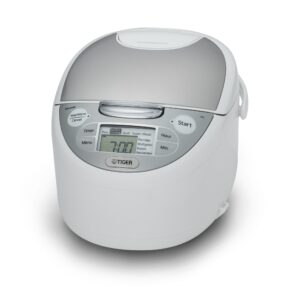 tiger jax-s10u-wy 5.5-cup (uncooked) micom rice cooker & warmer, steamer, and slow cooker