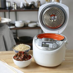 Tiger JAX-S10U-WY 5.5-Cup (Uncooked) Micom Rice Cooker & Warmer, Steamer, and Slow Cooker