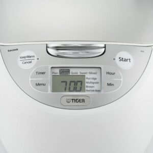 Tiger JAX-S10U-WY 5.5-Cup (Uncooked) Micom Rice Cooker & Warmer, Steamer, and Slow Cooker