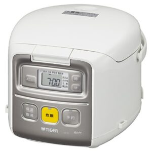 TIGER Microcomputer rice cooker 3GO (450g) Cooked mini rice cooker JAI-R551-W (White)