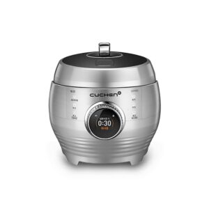 cuchen ih pressure rice cooker for 6-cups cjh-ph0610rcw / charcoal coating