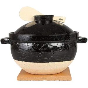 haseen nct-50 kamado-san rice pot, 5-go cooking (for direct fire), direct flame compatible