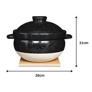 Haseen NCT-50 Kamado-san Rice Pot, 5-go Cooking (For Direct Fire), Direct Flame Compatible
