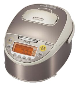 tiger ih rice cooker cooked (5.5 go cook) jkt-w100-cc champagne beige