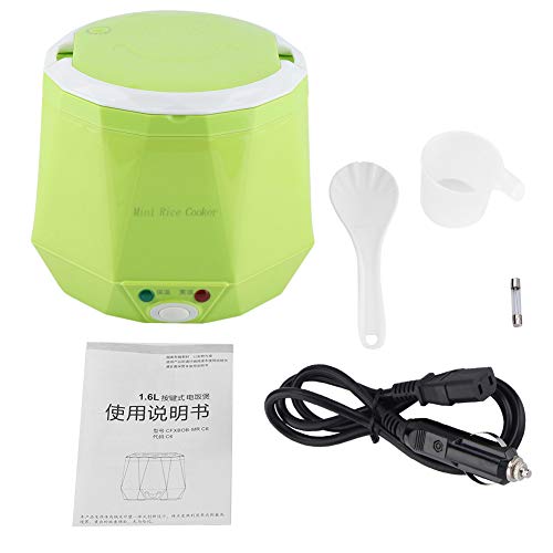 1.6L 24V Small Portable Multifunctional Electric Rice Cooker Food Steamer for Truck Car Outdoor(1#)