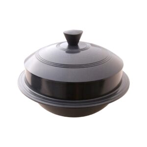 happywell, ih korean traditional iron pot rice gamasot ceramic cauldron_made in korea_20cm