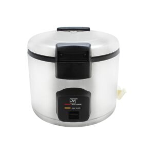 thunder group 33 cups rice cooker/warmer, stainless steel exterior, comes in each