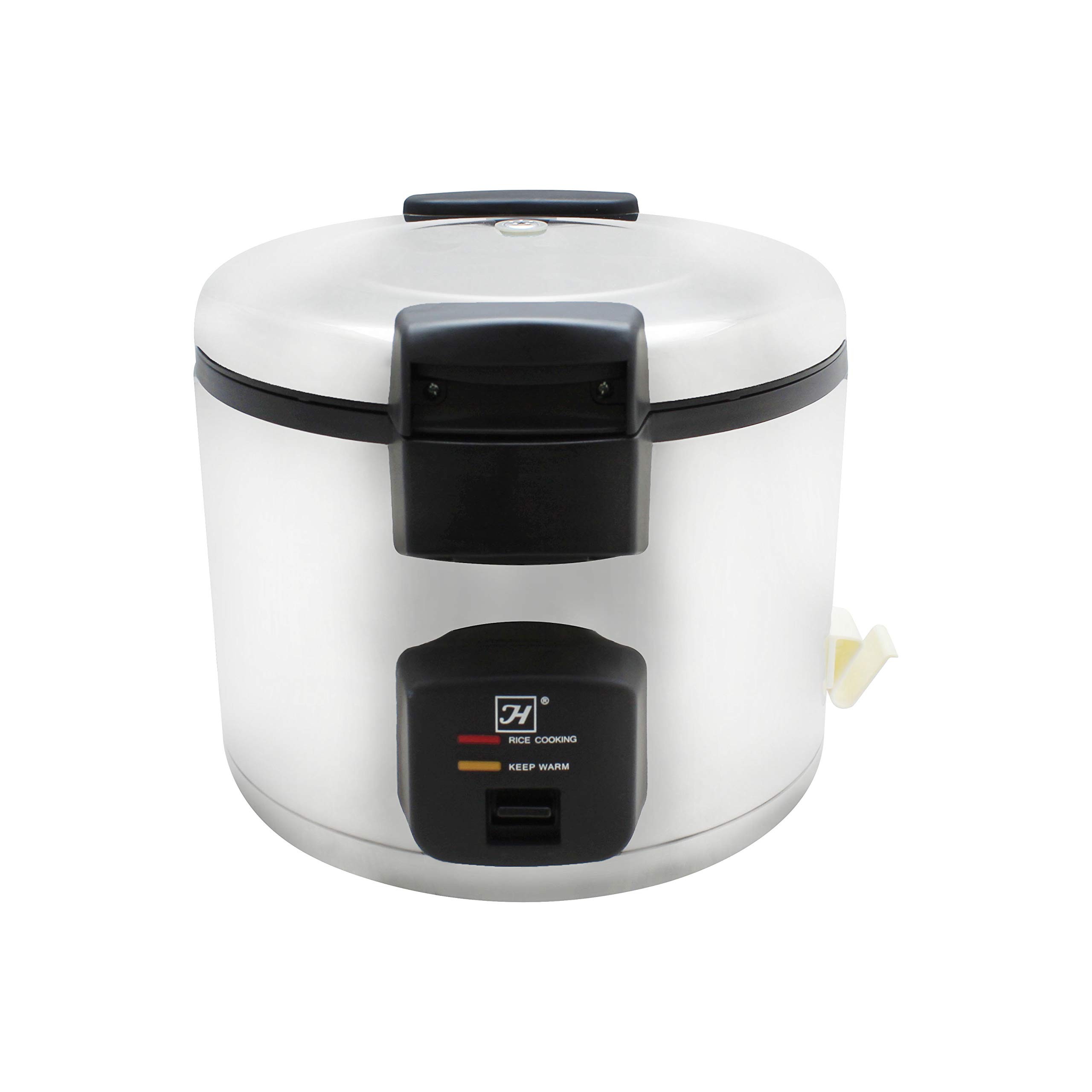 Thunder Group 33 cups rice cooker/warmer, stainless steel exterior, comes in each