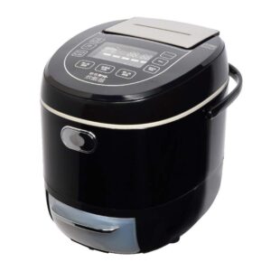 thanko rice cooker"carbohydrate cut rice cooker" (6go / 900g) lcarbrck (black)【japan domestic genuine products】