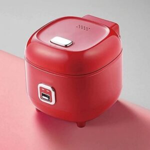 Rice Cooker For 3 People CUPS Steamer (Red)