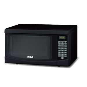 RCA 0.7 Cu. Ft. Microwave Oven - Small Microwave Oven Compact Microwave Ovens for Small Spaces, Countertop, Apartment 700 Watt Microwave - Black