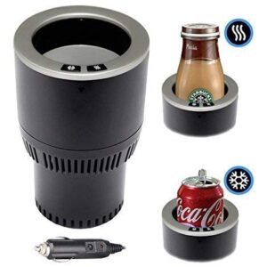 Yesinaly Premium 2-in-1 Car Cup Warmer Cooler Smart Car Cup Mug Holder | Perfect Car Tumbler Holder for Commuter/Road Tripper Holiday Seasonal Present