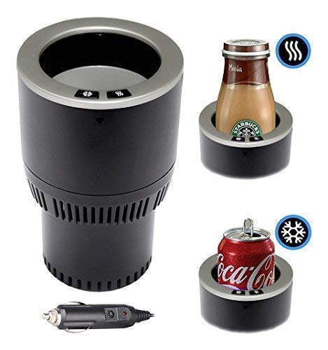 Yesinaly Premium 2-in-1 Car Cup Warmer Cooler Smart Car Cup Mug Holder | Perfect Car Tumbler Holder for Commuter/Road Tripper Holiday Seasonal Present