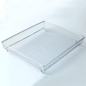 Stainless Steel Baking Tray Pan and Air Fryer Basket (Basket)