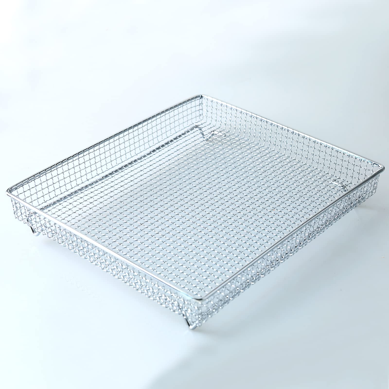 Stainless Steel Baking Tray Pan and Air Fryer Basket (Basket)