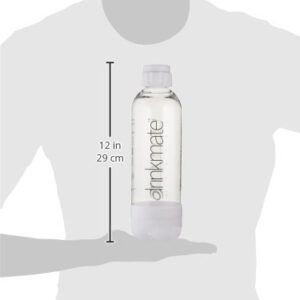 Drinkmate OmniFizz Sparkling Water Maker + 2 Carbonation Bottles (1L)