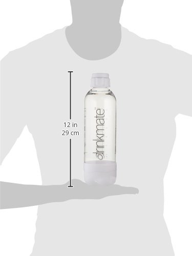 Drinkmate OmniFizz Sparkling Water Maker + 2 Carbonation Bottles (1L)
