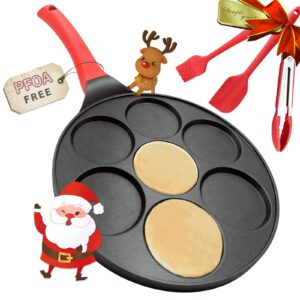 pancake griddle pan - silver dollar pancake waffle pan waffle maker breakfast pancake pan pancake maker round waffle irons pan pancake griddle pan