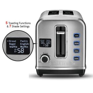 Gourmia GDT2650 Digital Multi-Function Stainless Steel Toaster