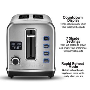 Gourmia GDT2650 Digital Multi-Function Stainless Steel Toaster