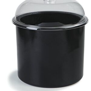 Carlisle FoodService Products Coldmaster Ice Cream Server Insulated Crock with Lid for Kitchens and Restaurants, Plastic, 3 Gallons, Black