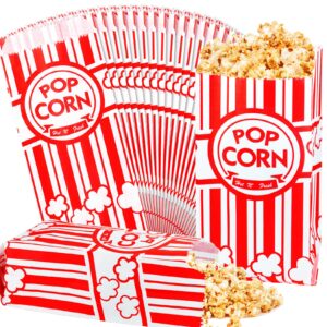 300pcs paper popcorn bags for party, 1 oz small vintage individual servings popcorn container pop corn bags bulk for popcorn machine accessories supplies movie nights