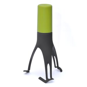 Uutensil Stirr - the Unique Automatic Pan Stirrer - Longer Nylon Legs, Olive Green