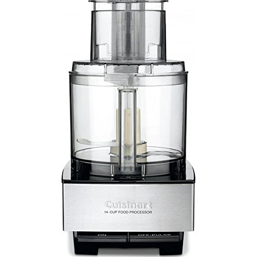 Cuisinart 14-Cup Large Food Processor with 720 Watt Motor in Stainless Steel (DFP-14BCNY) with 1 YR CPS Enhanced Protection Pack