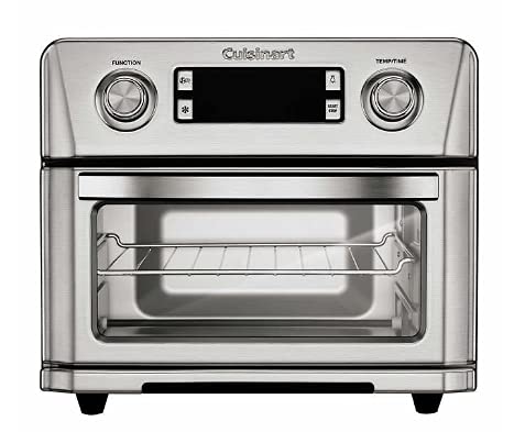 Cuisinart CTOA-130PC2 Digital Model Airfryer Toaster Oven, 0.6 cu ft, Silver