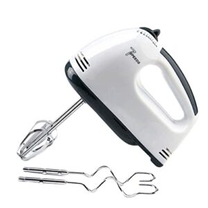 hand mixer, electric home small desktop egg hopper noodle cream stirring with 4 mixing rods and a separator for kichen