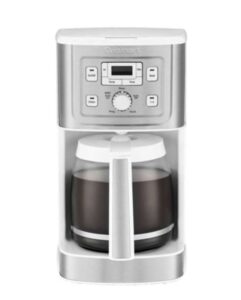cuisinart brew central digital display 14-cup self-cleaning programmable coffee maker white (renewed)