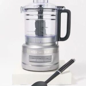 KitchenAid KFP0920QCU 9 Cup 3 Disks 2 Blades & Spatula Food Processor, Contour Silver