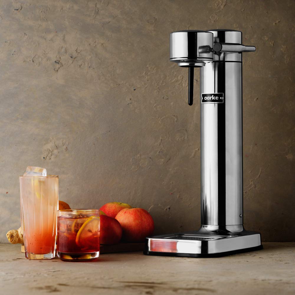 AARKE - CARBONATOR II (PREMIUM CARBONATOR/SPARKLING WATER MAKER) (Stainless Steel)