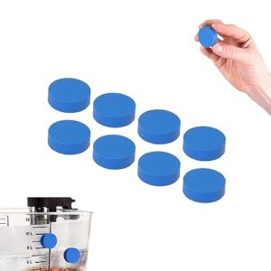 stylnio sous vide weights - sous vide magnets (8 pack) - silicone coated magnetical weight set - sous-vide magnet accessories to keep bags submerged - includes 4 sousvide bags