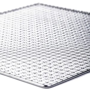 9 Stainless Steel Trays Compatible With Excalibur Dehydrator Replacement UPGRADE Food Shelf Mesh Screen by Bright Kitchen (9 Trays)