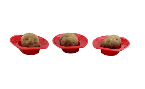 3 Pack Microwave Potato Cooker BPA Free Plastic