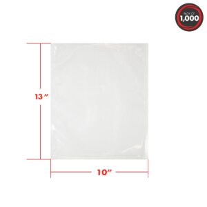 UltraSource - Chamber Machine Pouches 3 Mil Thickness, 10 x 13 inches, Pack of 1000 Vacuum Chamber Pouches, BPA-Free Pre-Cut Chamber Vacuum Sealer Bags with Tear Notch