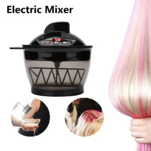 Electric Mixer, Hair Coloring Dyeing Mixer Kit Electric Dyestuff Mixer, Electric Blender, Automatic Dye Cream Blender US Plug with Scales for Hair Salon Home