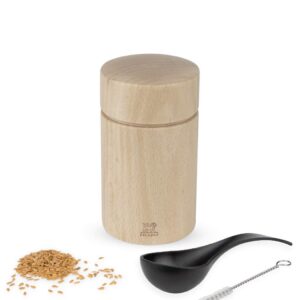 Peugeot Naka Flax Seed Mill, 11 cm-4.3 in, Natural