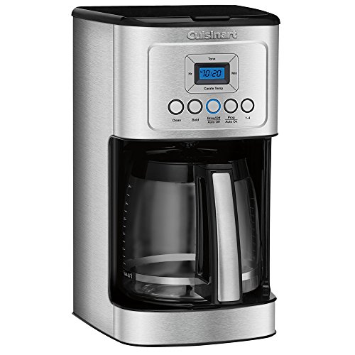 Cuisinart Perfect Temp 14-Cup Programmable Coffeemaker Stainless Steel (DCC-3200) with 1 YR CPS Enhanced Protection Pack