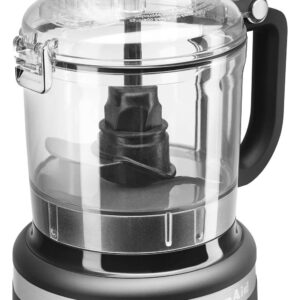 KitchenAid KFP0718BM Food Processor, 7 Cup, Black Matte (Renewed)