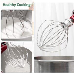 K45WW Stainless Steel Wire Whip for KitchenAid,Attachment for Kitchen aid 4.5 and 5-Quart Tilt-Head Stand Mixer