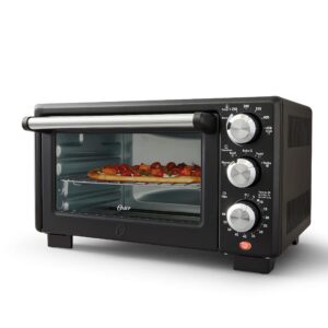 convection 4-slice toaster oven, matte black, convection oven and countertop oven